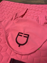 Cuffietta in tessuto tecnico elasticizzato con logo Equestro