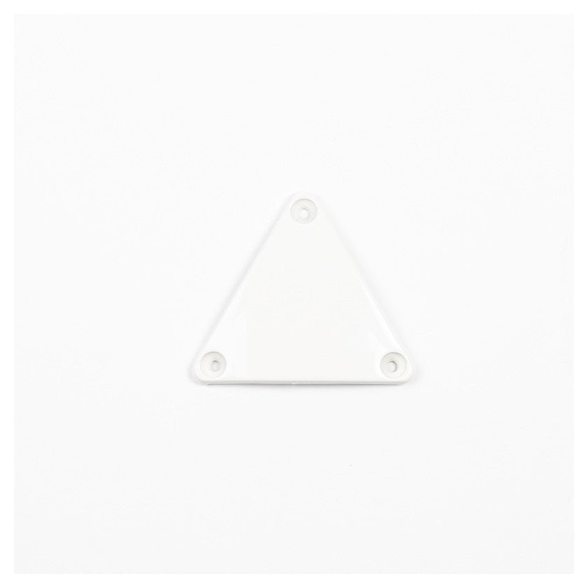 Triangolo casco "Collezione colore" Antares bianco