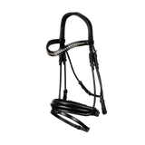 Testiera da dressage Medium Crank Noseband Bridle With Flash Dy'On