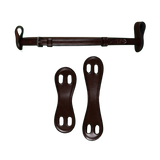Chiudibocca Flash da 1/2" con 2 attacchi rimovibili Dy'on marrone