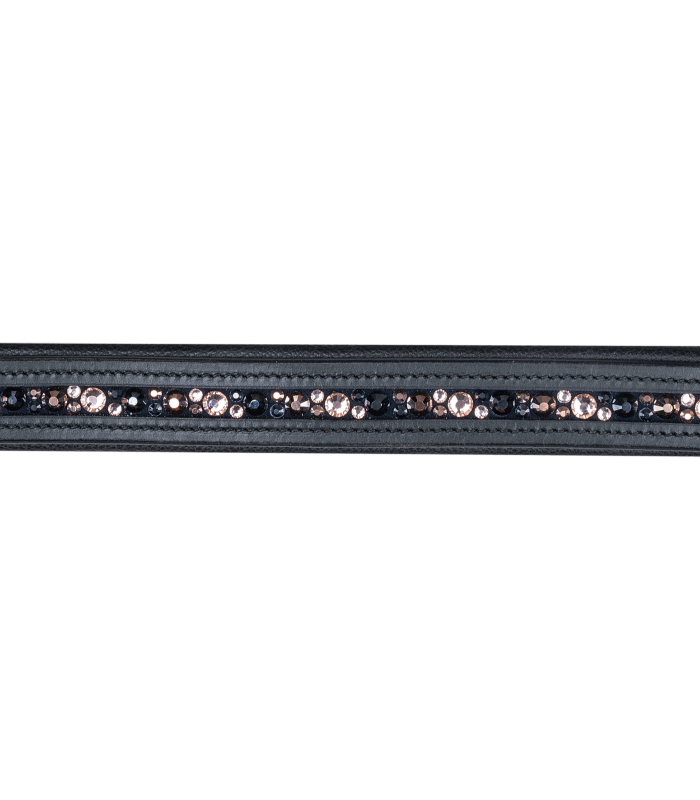 Capezza in pelle Waldhausen X-Line Crystal nera