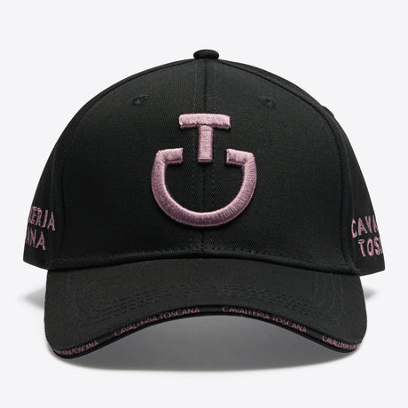 Cappello in cotone Cavalleria Toscana con logo ricamato