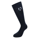 Calza tecnica elasticizzata con logo Equestro e bandiera italiana