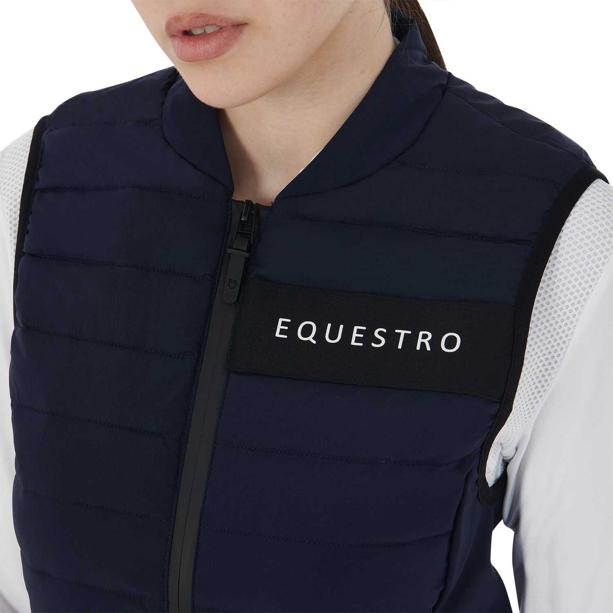 Smanicato donna in tessuto tecnico antivento Equestro