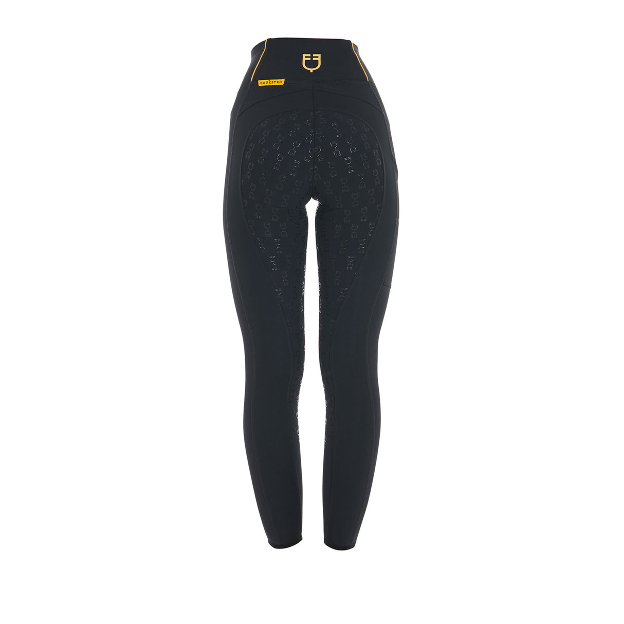 Leggings donna slip fit full Grip Equestro nero