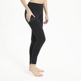 Leggings donna grip al ginocchio EMERALD Ublack nero