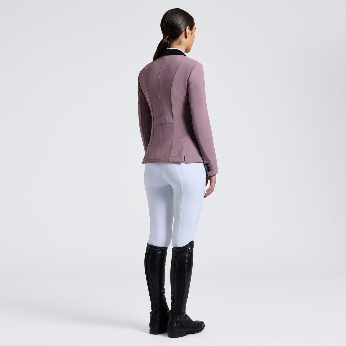 Giacca da competizione per bambina Cavalleria Toscana violetto