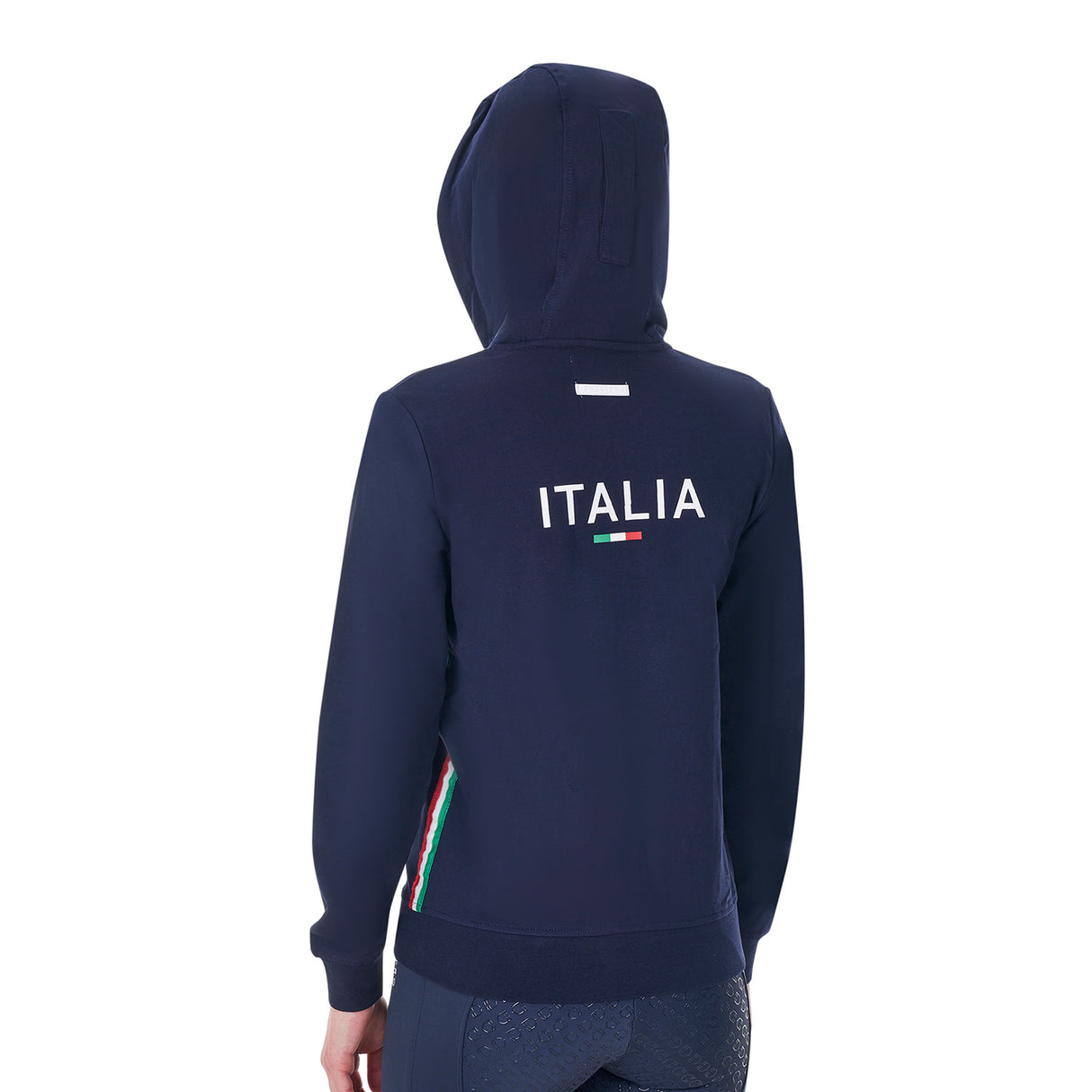 Felpa donna con cappuccio Equestro X FISE