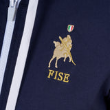 Felpa donna con cappuccio Equestro X FISE