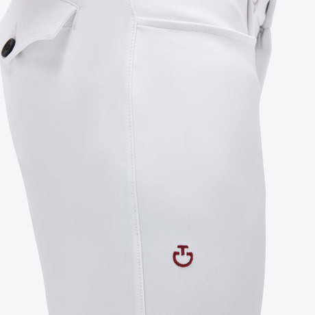Pantaloni da concorso Cavalleria Toscana da uomo con grip al ginocchio
