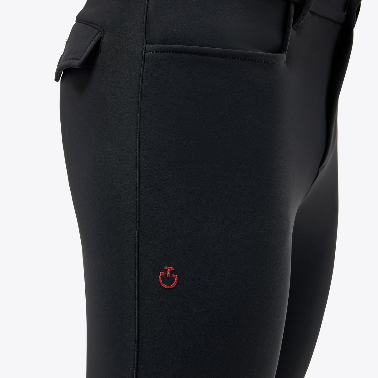 Pantaloni da concorso Cavalleria Toscana da uomo con grip al ginocchio