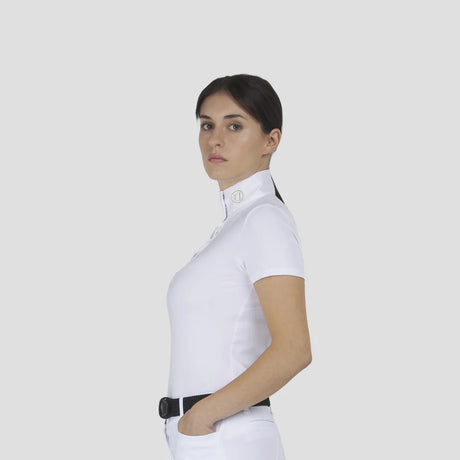 Polo competizione manica corta donna Ruby Ublack