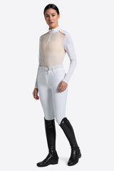 Camicia da gara RG da Donna in Jersey con Inserti Forati