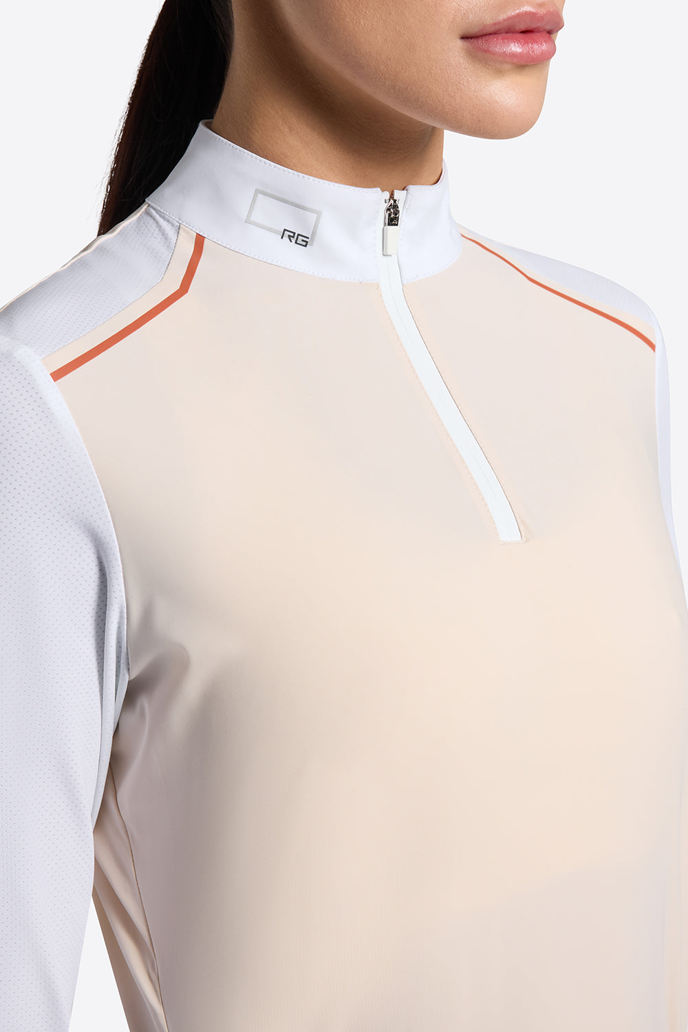 Camicia da gara RG da Donna in Jersey con Inserti Forati