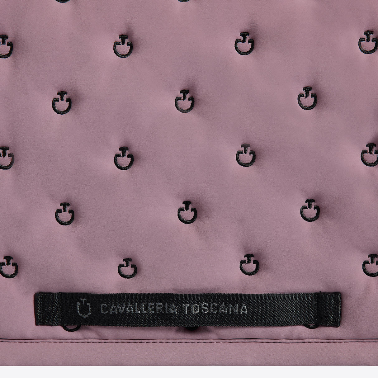 Sottosella da salto Cavalleria Toscana con trapuntatura e micro logo