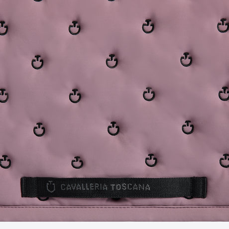 Sottosella da salto Cavalleria Toscana con trapuntatura e micro logo