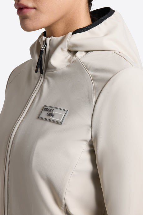 Softshell RG da Donna con Cappuccio e Zip