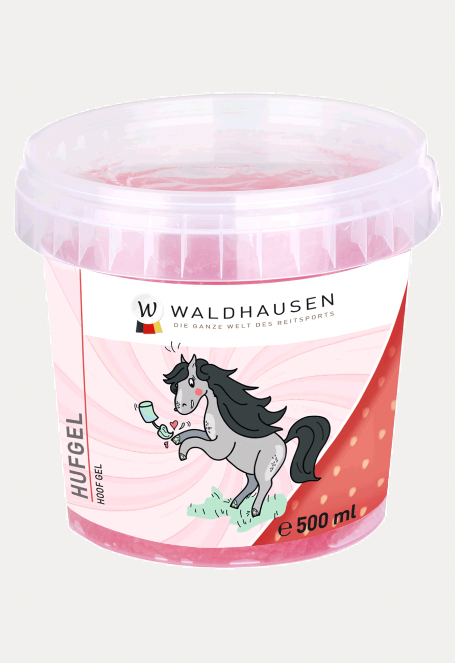 Grasso per zoccoli rosa con grillantini 500 ml Waldhausen