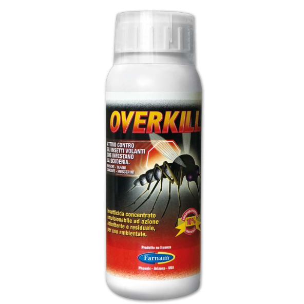 Farnam Overkill insetticida concentrato ambientale 500 ml