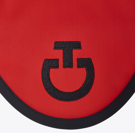 Cuffia Cavalleria Toscana in jersey leggero rossa