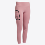 Leggings Cavalleria Toscana jumping da bambina grip al ginocchio e tasca laterale