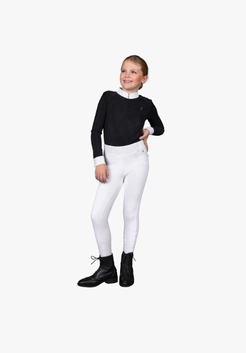 Pantaloni invernale da equitazione Juliet Junior full grip