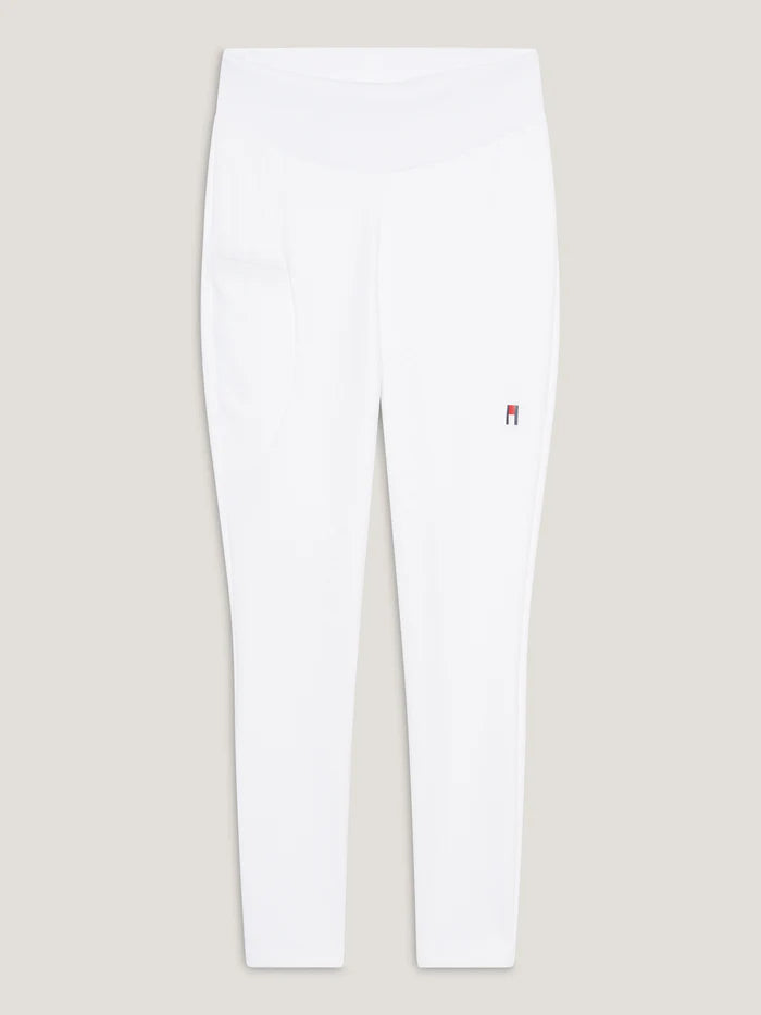 Leggings donna Elmira full grip Tommy Hilfiger bianco