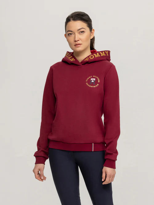 Felpa donna Colorado logo rouge Tommy Hilfiger