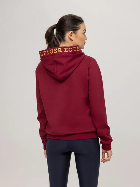 Felpa donna Colorado logo rouge Tommy Hilfiger