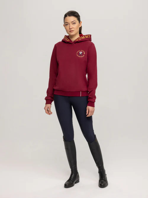 Felpa donna Colorado logo rouge Tommy Hilfiger