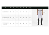 Pantaloni donna grip al ginocchio ACQUAMARINE 365 bianco Ublack