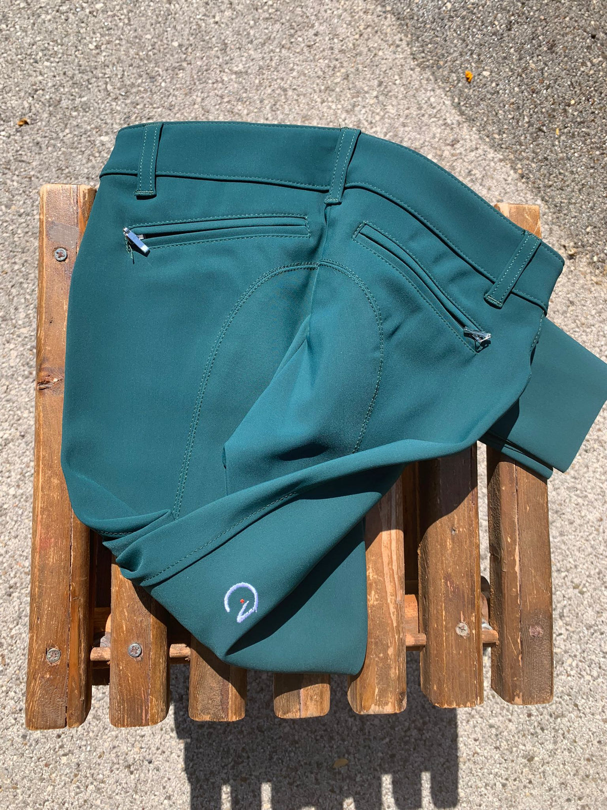 Pantaloni Ego7 Jumping EJ Breeches Women Verde Bottiglia