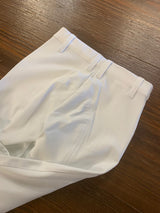 Pantalone da gara bianco bambino unisex RG