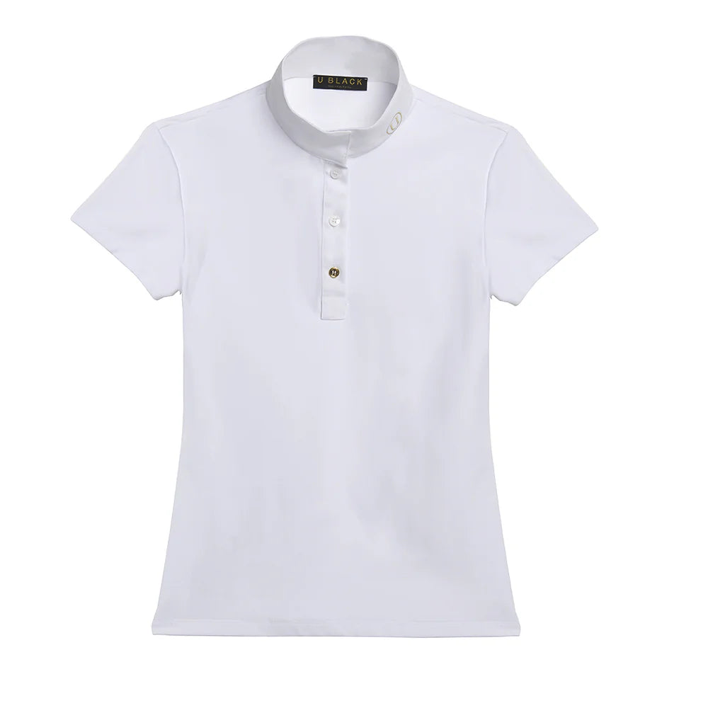Polo competizione manica corta donna Ruby Ublack