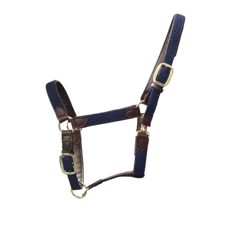Cavezza modello Plaited Nylon navy Kentucky Full