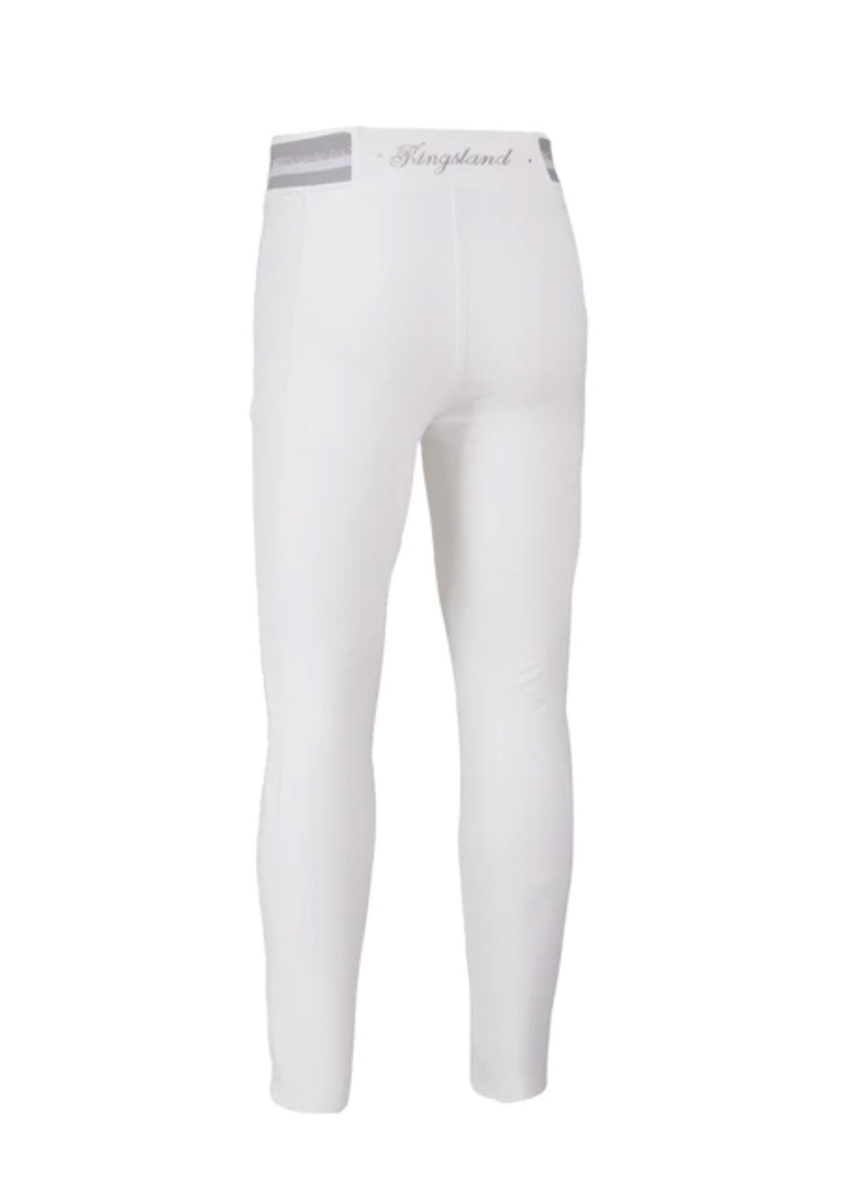 Leggings bambino full grip modello KLkacy white Kingsland