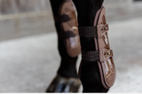 Stinchiere tendon boots bamboo elastic marrone Kentucky