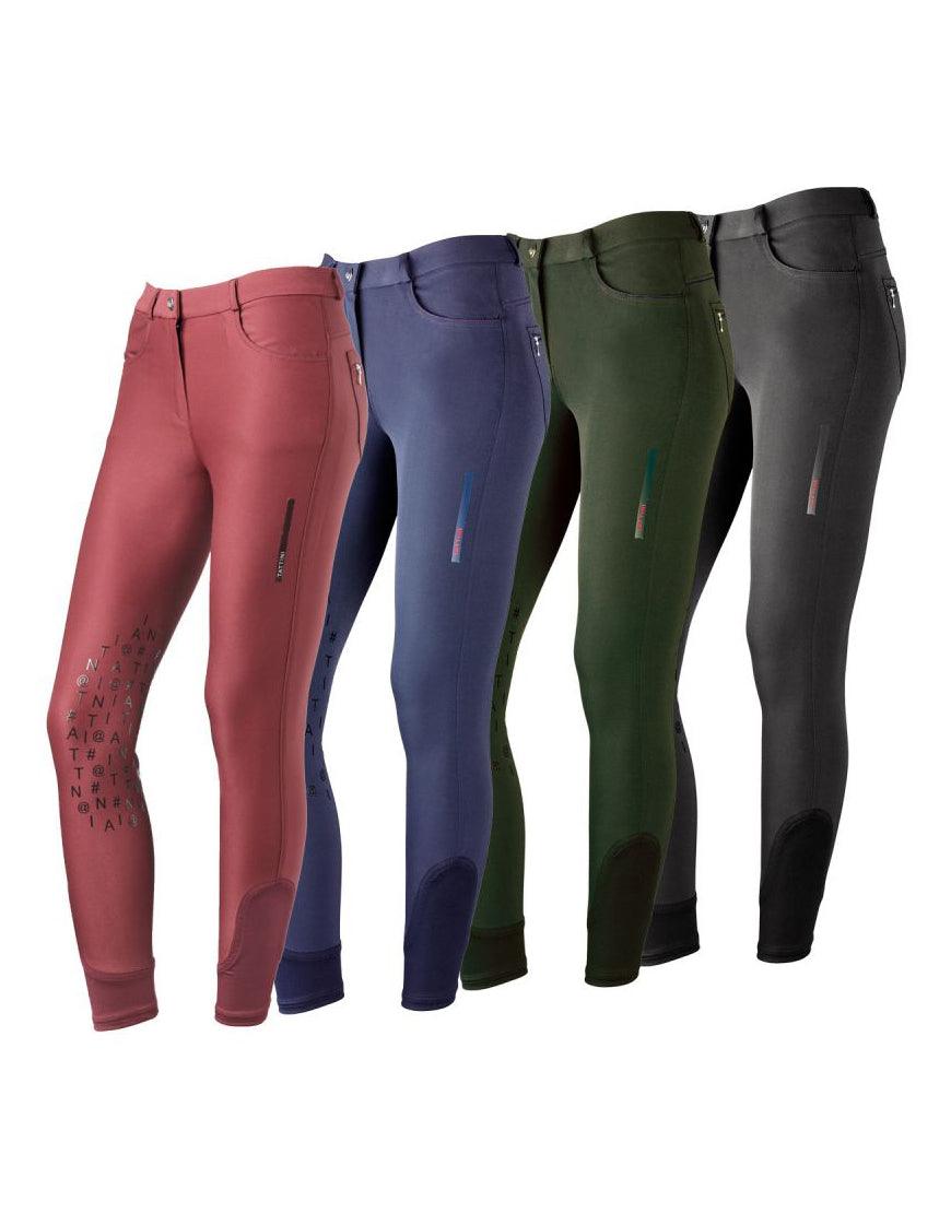 Pantaloni donna Tattini amaranto